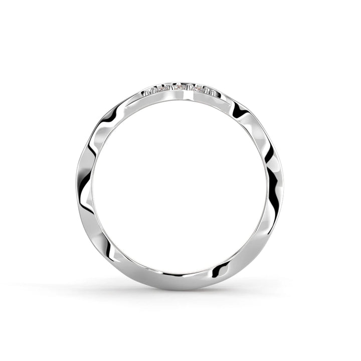 Festive Pihka Siro 0,045 ct timanttisormus valkokulta – tuotekuva 4