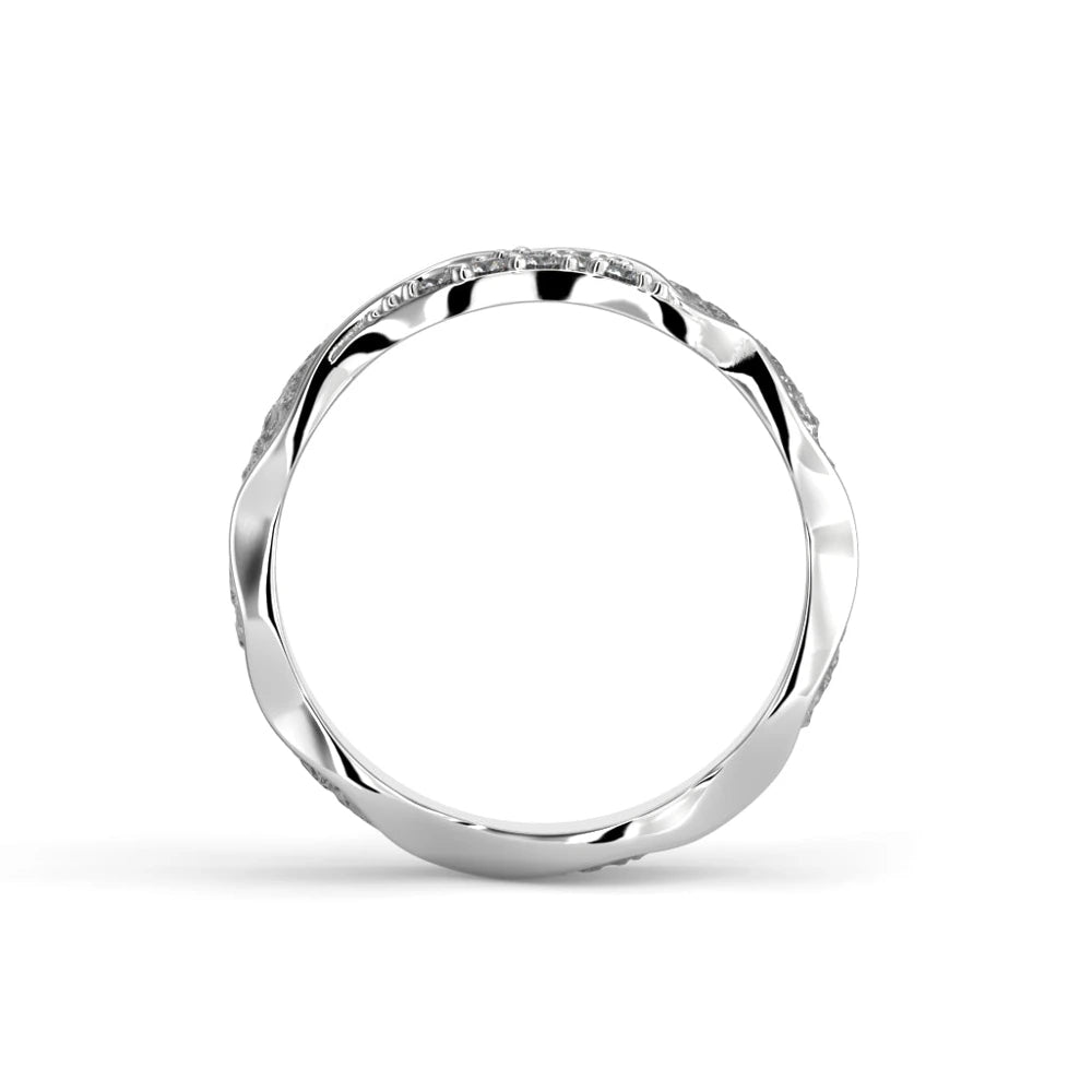 Festive Pihka 0,075 ct timanttisormus valkokulta – tuotekuva 4