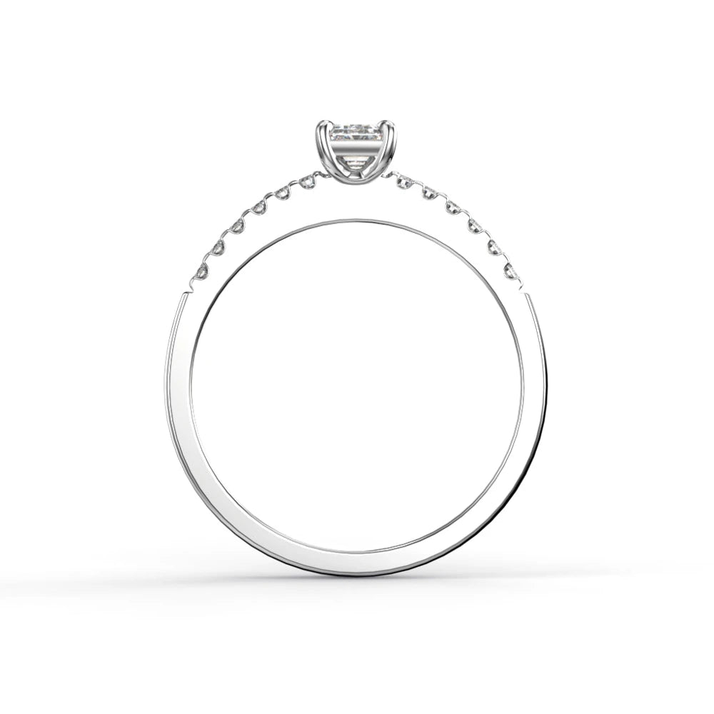 Festive Serena Side 0,62 ct timanttisormus valkokulta – tuotekuva 4
