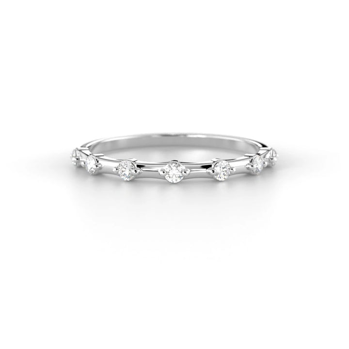 Festive Isla 0,14 ct timanttisormus valkokulta – tuotekuva 2