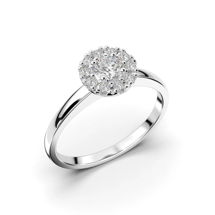 Festive Annabella 0,28 ct timanttisormus valkokulta – tuotekuva 1