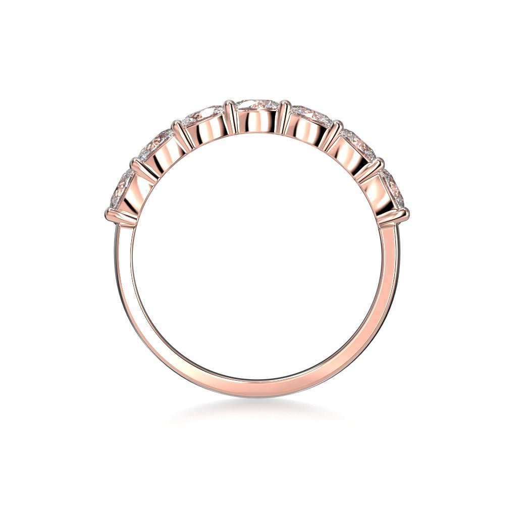 Timanttirivisormus Auréa Band 0,70 ct - 14k punakulta
