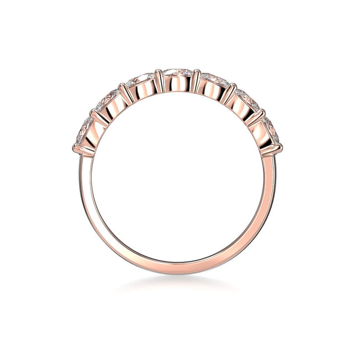 Timanttirivisormus Auréa Band 0,70 ct - 14k punakulta