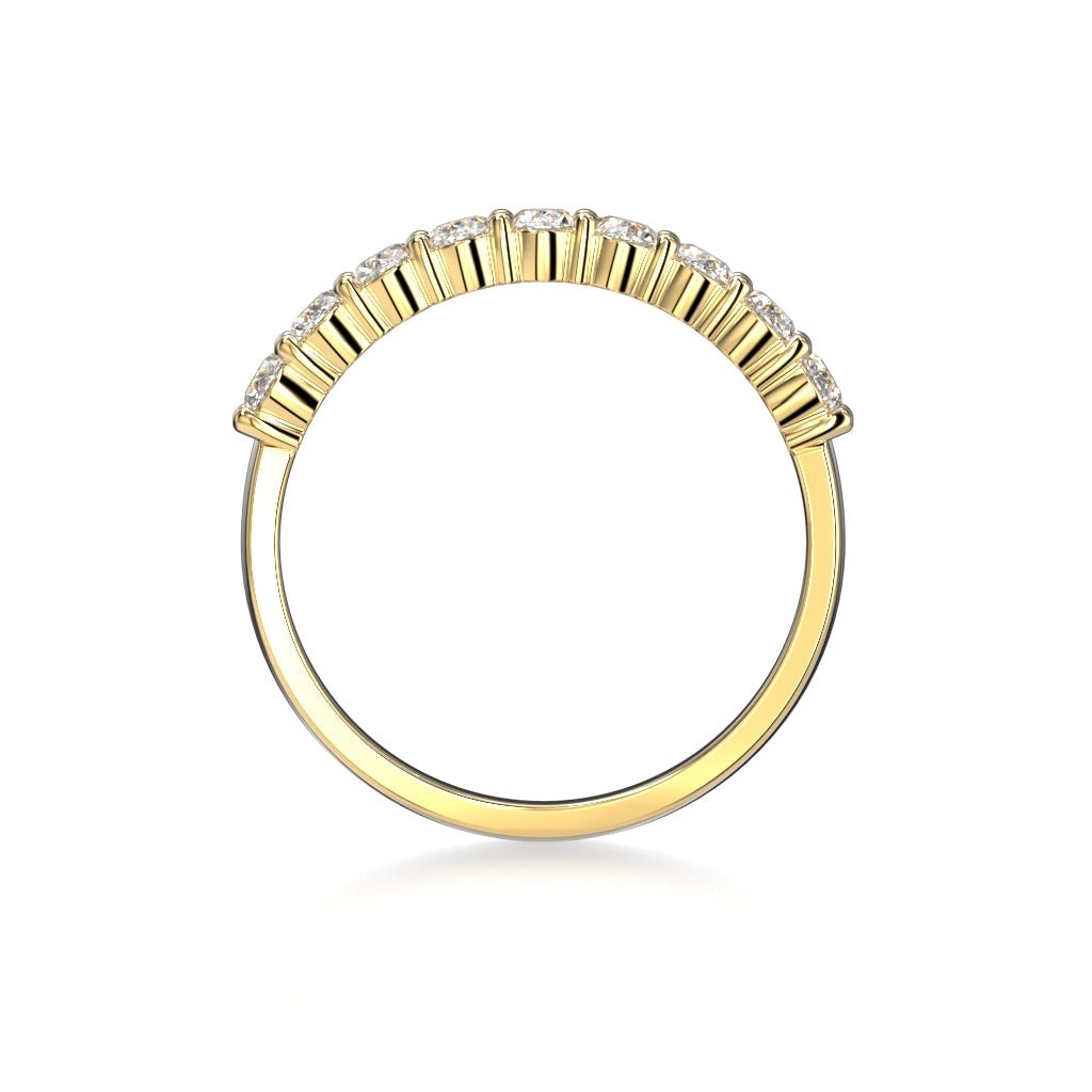 Timanttirivisormus Auréa Band 0,90ct - 14k keltakulta