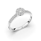 Festive Bella 0,25 ct timanttisormus valkokulta