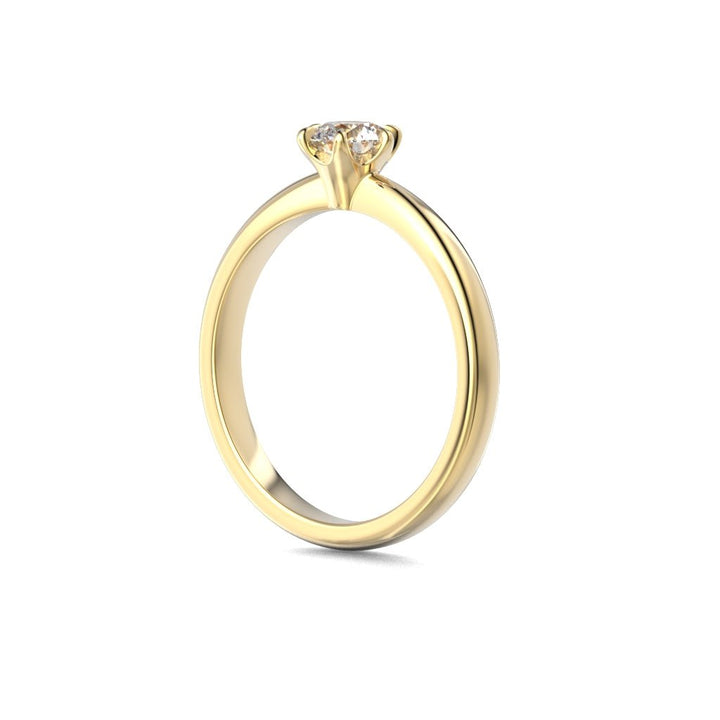 Timanttisormus Classic 23 0,50 ct - 14k keltakulta