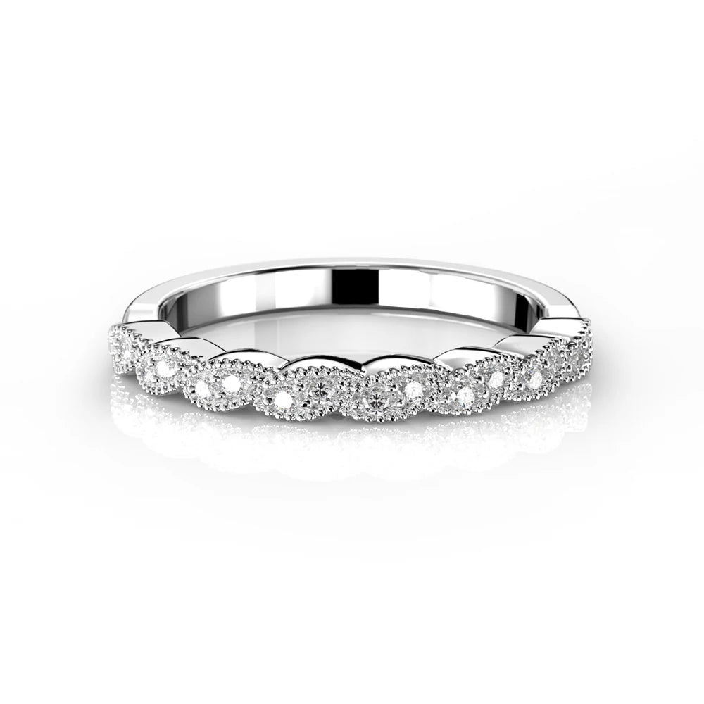 Festive Elsie 0,16 ct timanttisormus valkokulta – tuotekuva 2