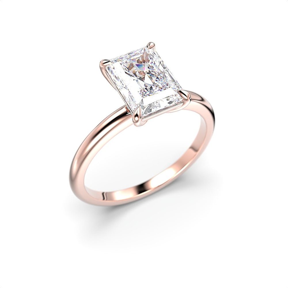 Festive Evelina 1,50 ct timanttisormus punakulta 771-150 – tuotekuva