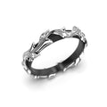 Festive Feeniks 0,08 ct timanttisormus valkokulta