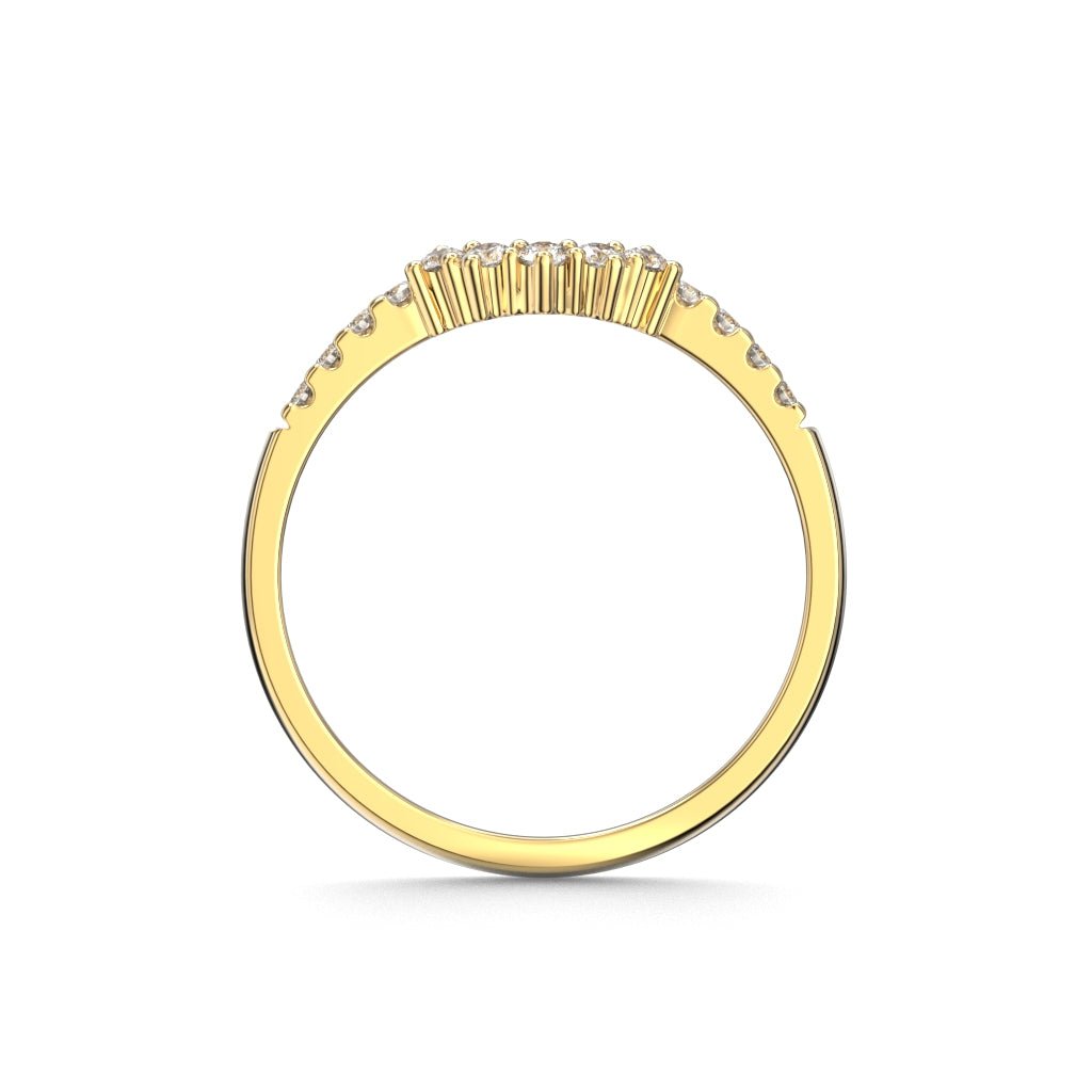Fiona Side 0,18 ct - 14k keltakulta