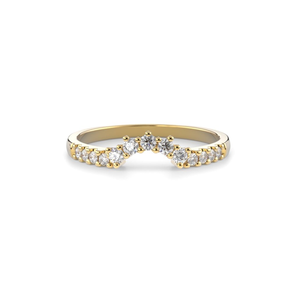Fiona Side 0,18 ct - 14k keltakulta