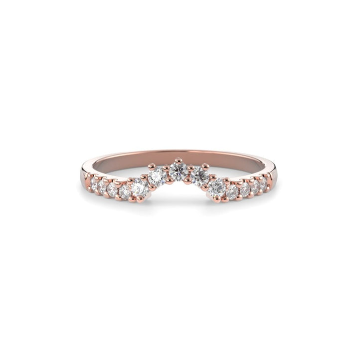 Fiona Side 0,18 ct - 14k punakulta