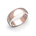 Festive Firenze Heavy Engagement Ring 7.0 mm Red Gold