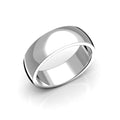 Festive Firenze Heavy Engagement Ring 7.0 mm White Gold
