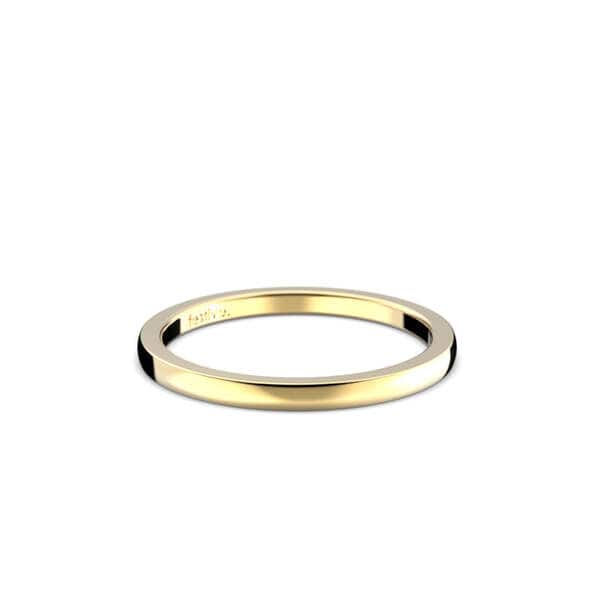 Festive Firenze Medium kihlasormus 1,7 mm keltakulta
