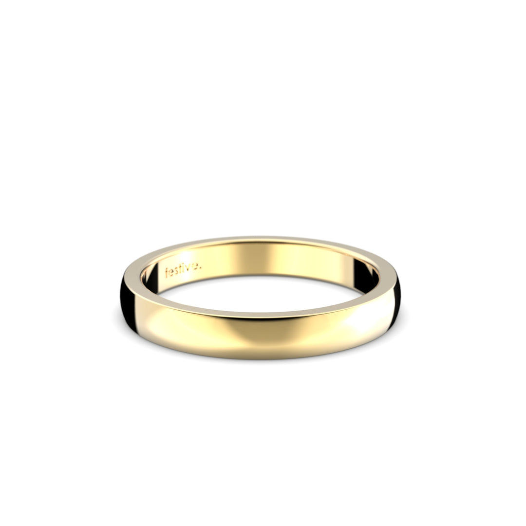 Firenze Medium 3,0 mm - 14k keltakulta