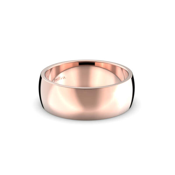 Festive Firenze Medium kihlasormus 7,0 mm punakulta