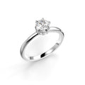 Festive Heidi Hidden Halo 0,60 ct timanttisormus valkokulta