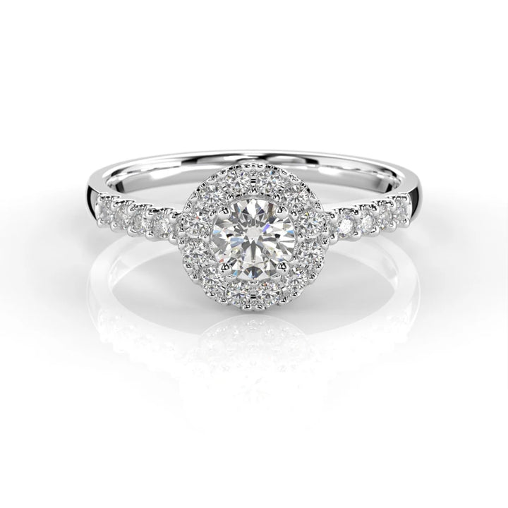 Festive Isabella 0,52 ct timanttisormus valkokulta – tuotekuva 2
