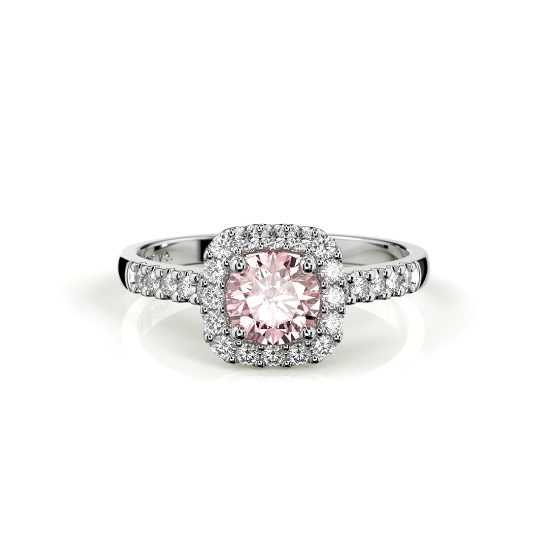 Jemina Morganiitti 0,76 ct - 14k valkokulta