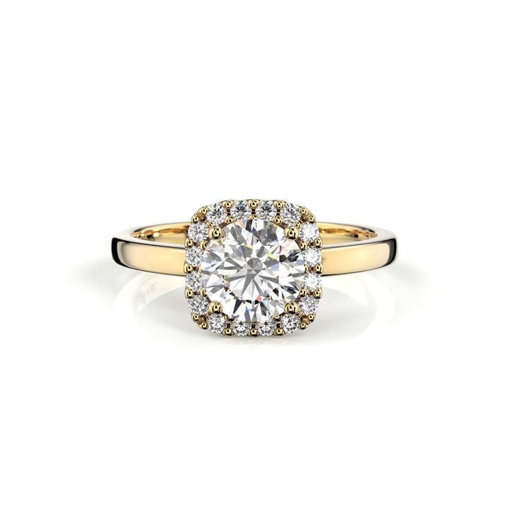 Festive Jennifer timanttisormus keltakulta 1,16 ct