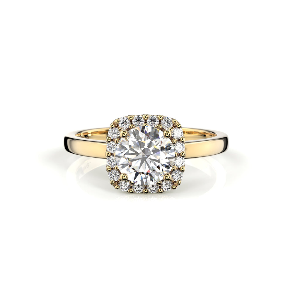 Timanttisormus Jennifer 1,16 ct - 14k keltakulta