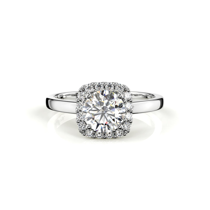 Festive Jennifer timanttisormus valkokulta 1,16 ct