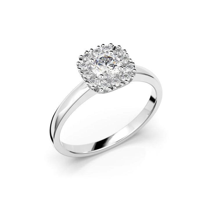 Festive Josefiina 0,42 ct timanttisormus valkokulta – tuotekuva 1