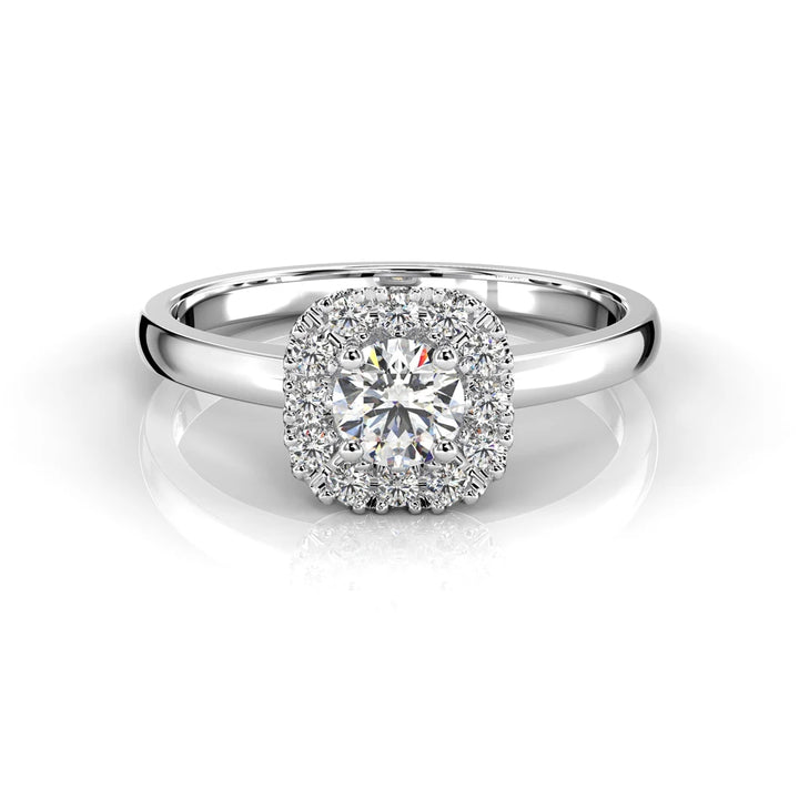 Festive Josefiina 0,42 ct timanttisormus valkokulta – tuotekuva 2