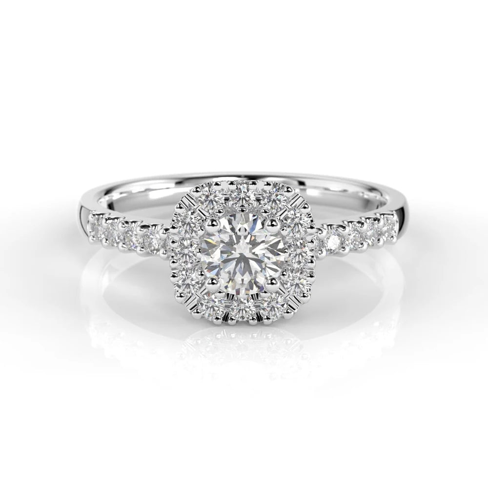 Festive Josefiina 0,52 ct timanttisormus valkokulta – tuotekuva 3