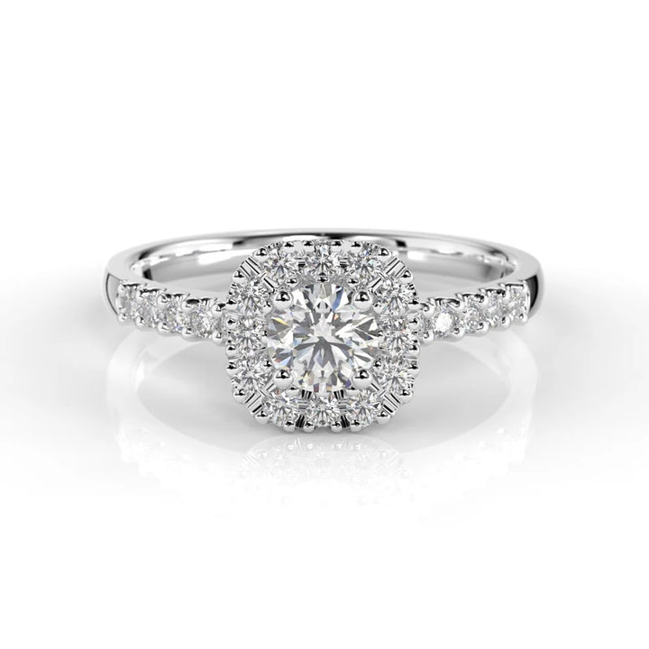 Festive Josefiina 0,52 ct timanttisormus valkokulta – tuotekuva 3