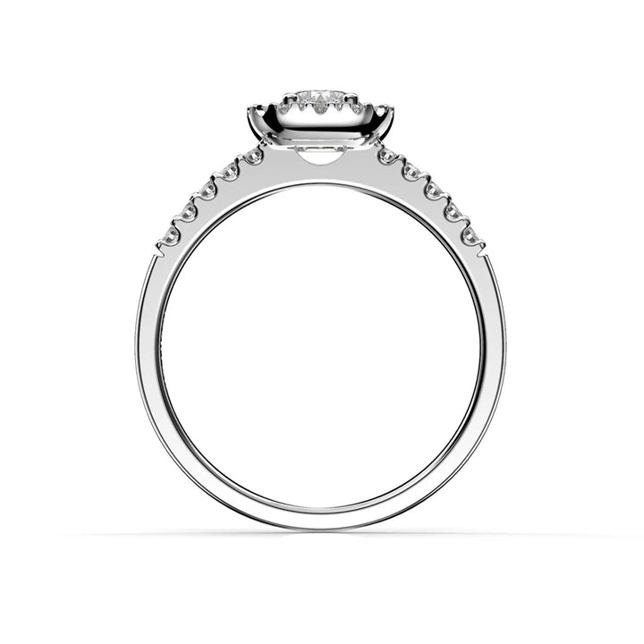 Festive Josefiina 0,52 ct timanttisormus valkokulta – tuotekuva 4