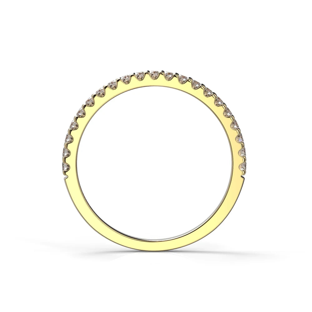 Festive Juliette 0,21 ct timanttisormus keltakulta – tuotekuva 2