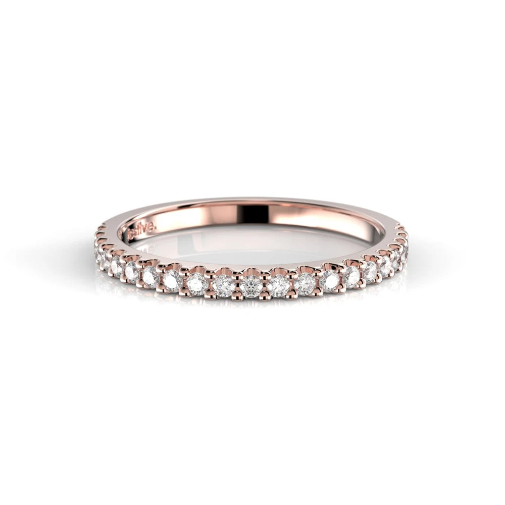 Festive Juliette 0,21 ct timanttisormus punakulta – tuotekuva 2