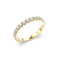 Festive Juliette allianssisormus 0,84 ct keltakulta
