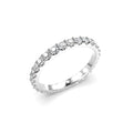 Festive Juliette allianssisormus 0,84 ct valkokulta