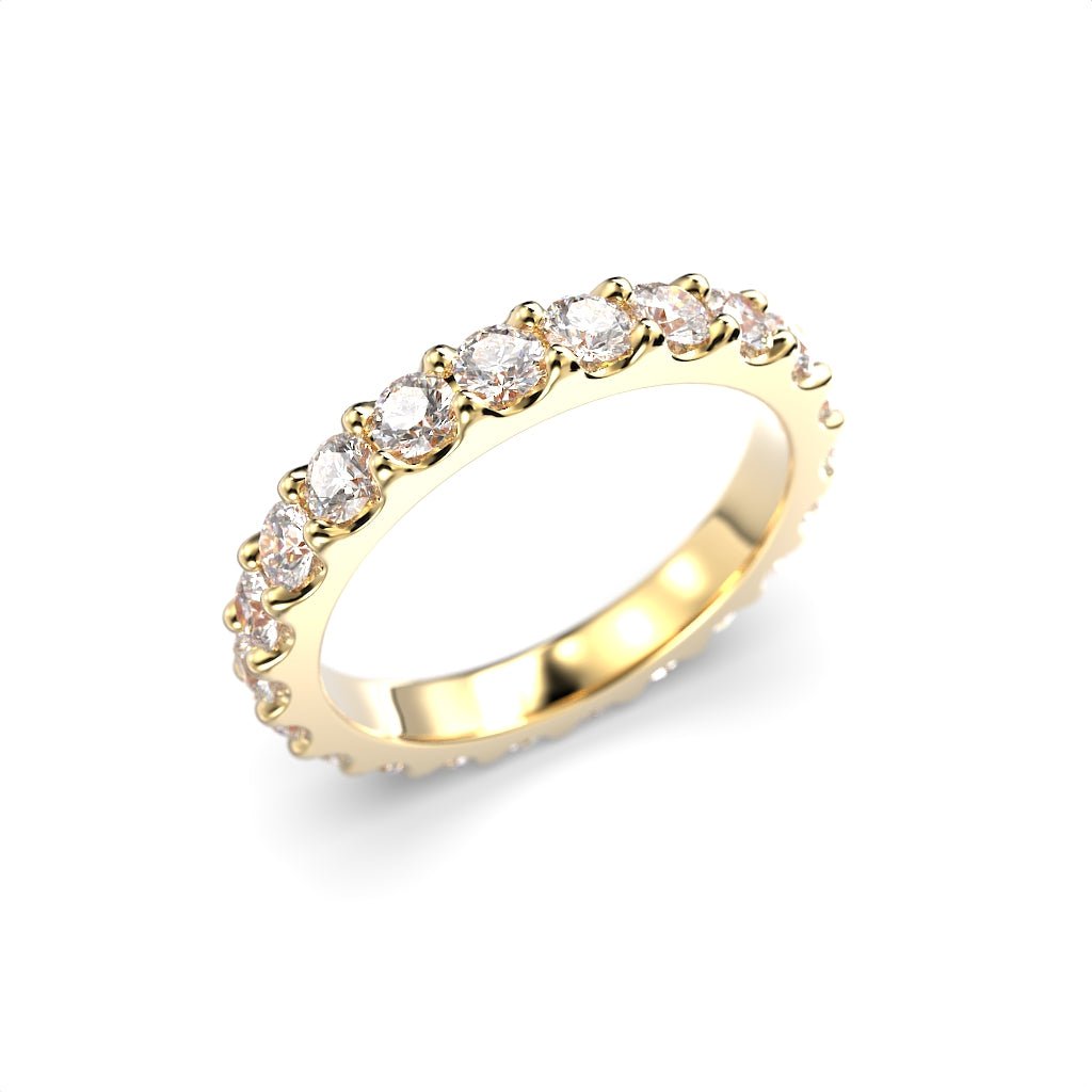 Festive Juliette allianssisormus 1,54 ct keltakulta