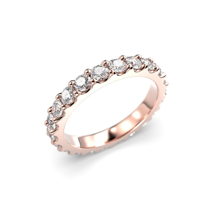 Festive Juliette allianssisormus 1,54 ct punakulta