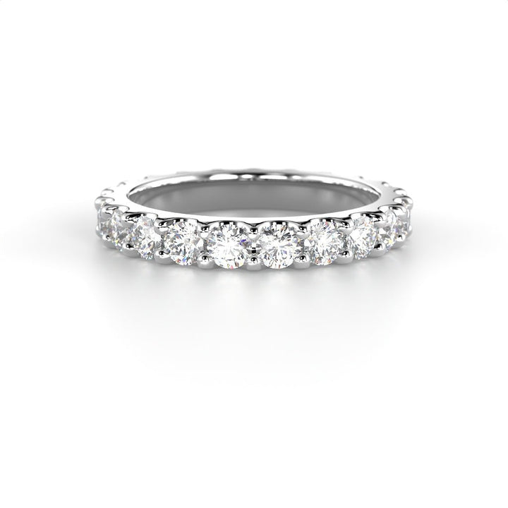 Festive Juliette allianssisormus 1,54 ct valkokulta edestä