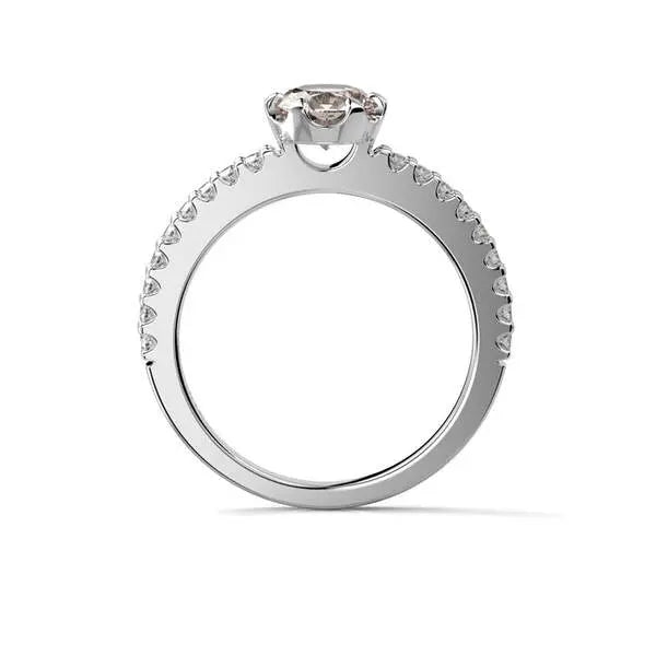 Festive Juliette morganiitti-timanttisormus 0,18 ct
