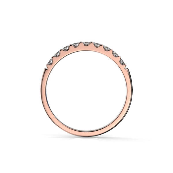 Festive Juliette rivitimanttisormus 0,27 ct punakulta