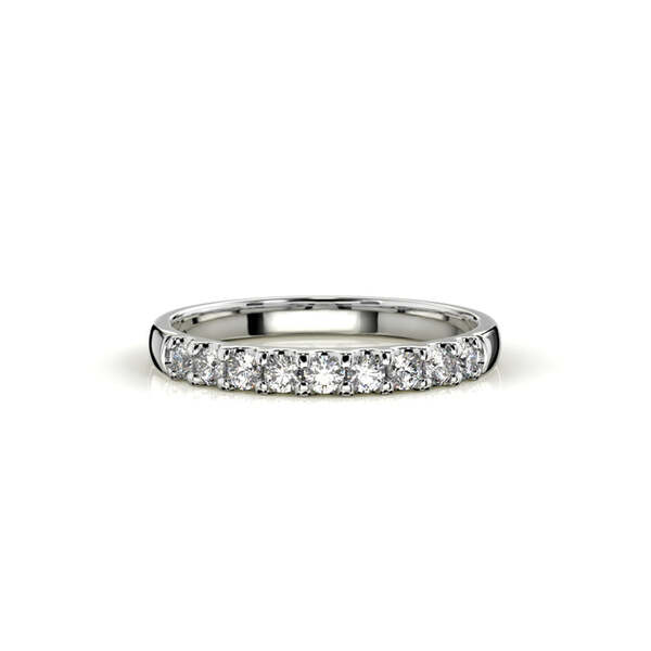 Festive Juliette rivitimanttisormus 0,27 ct valkokulta