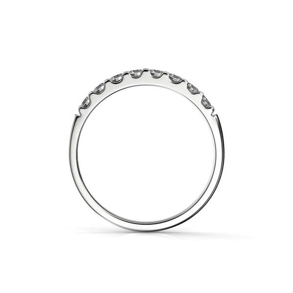 Festive Juliette rivitimanttisormus 0,32 ct valkokulta
