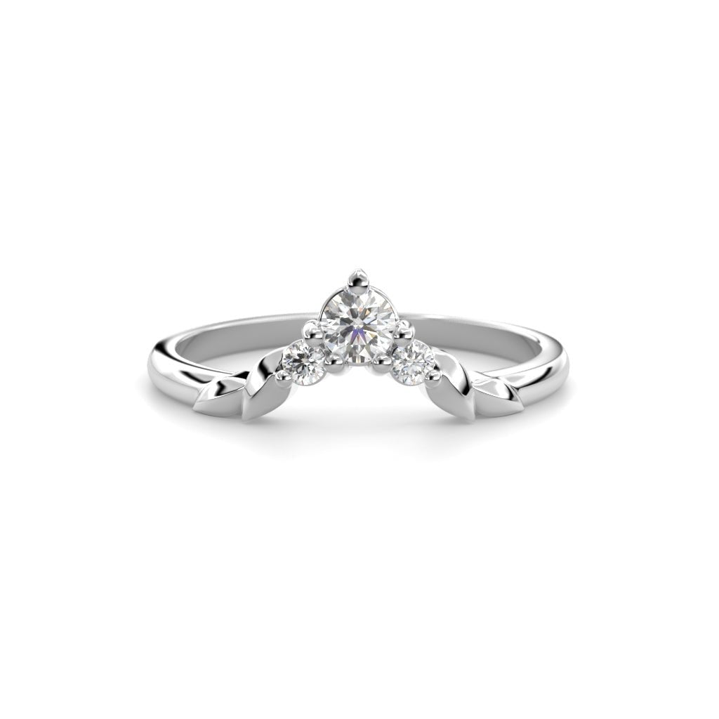 Köynnös 0,12 ct - 14k valkokulta