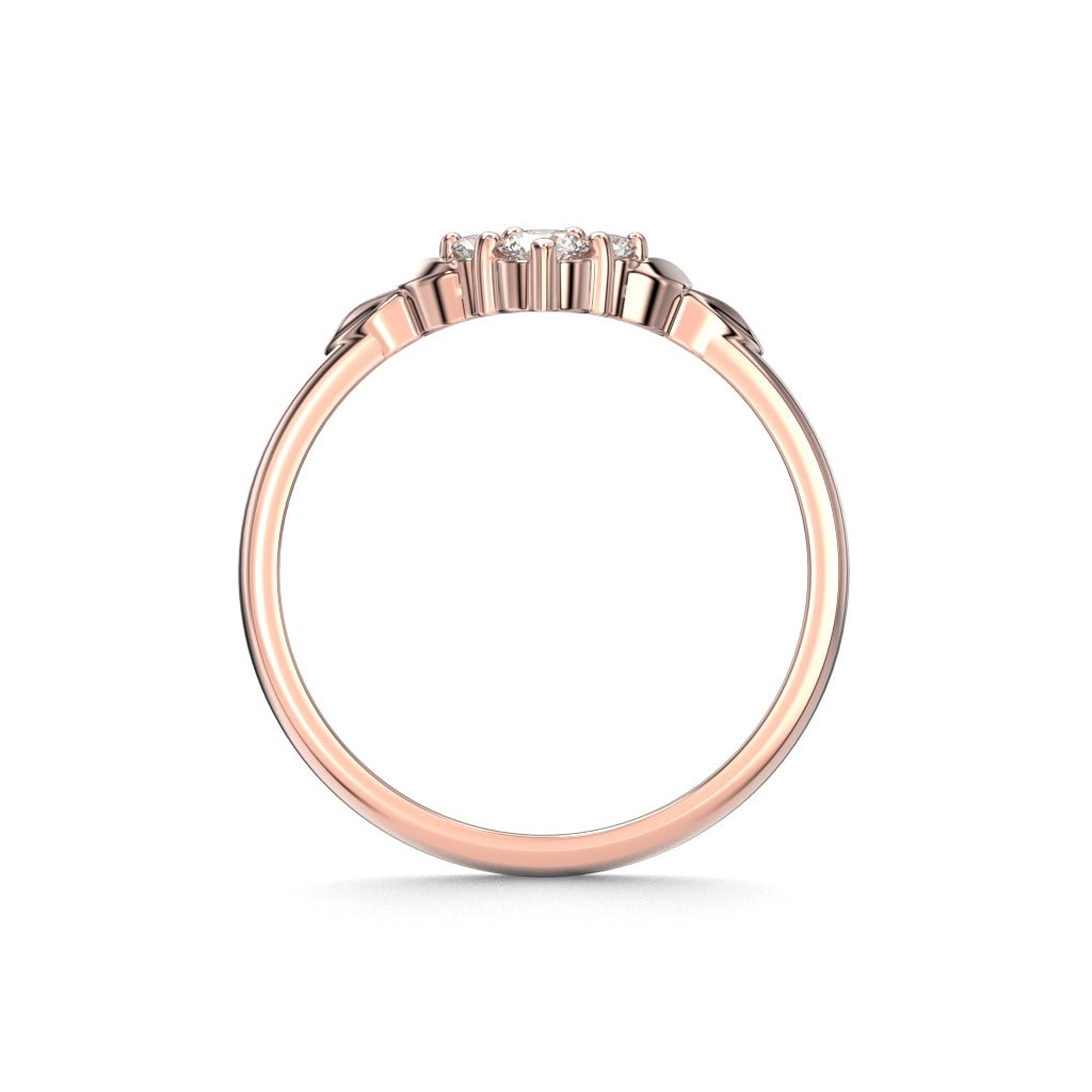 Köynnös 0,12 ct - 14k punakulta