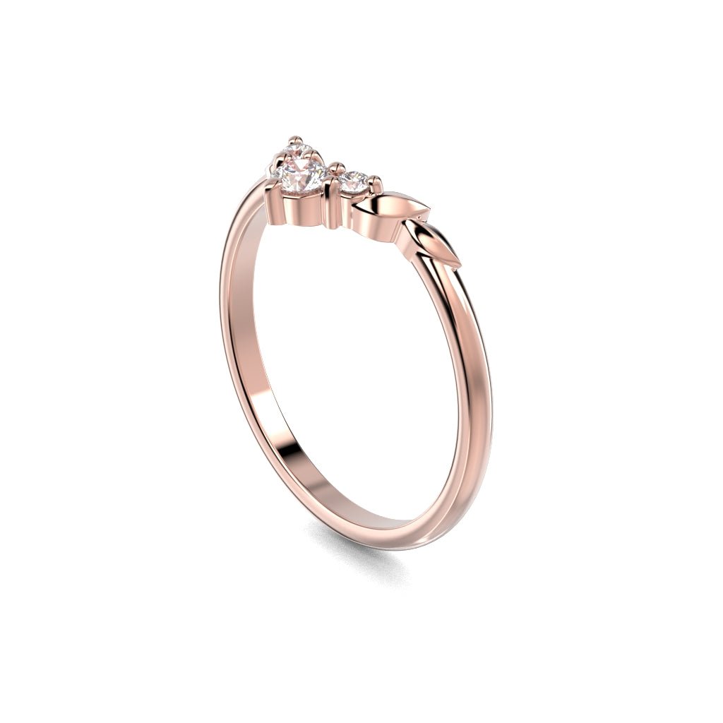 Köynnös 0,12 ct - 14k punakulta