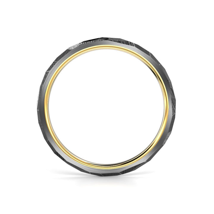 Kulo Nox 2 mm - 14k Mustakulta