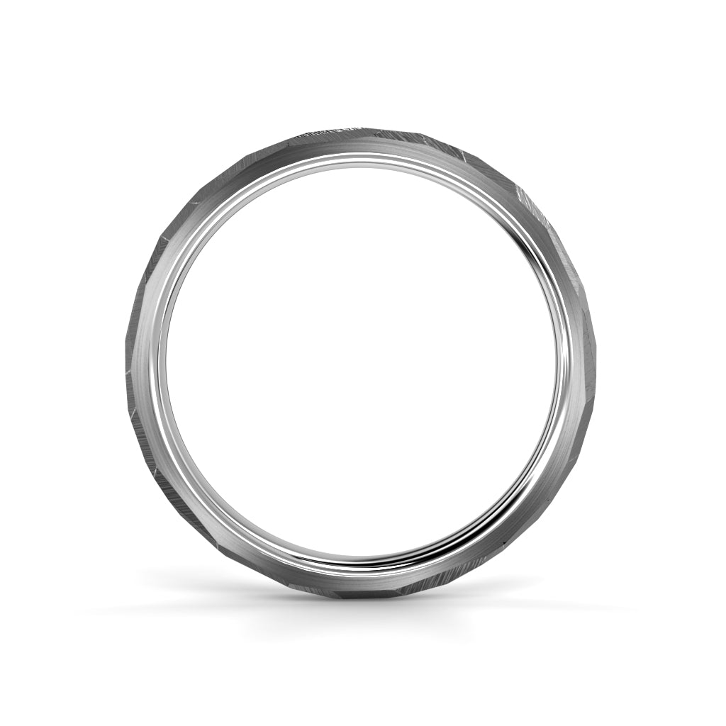 Kulo Nox 6 mm - 14k Mustavalko