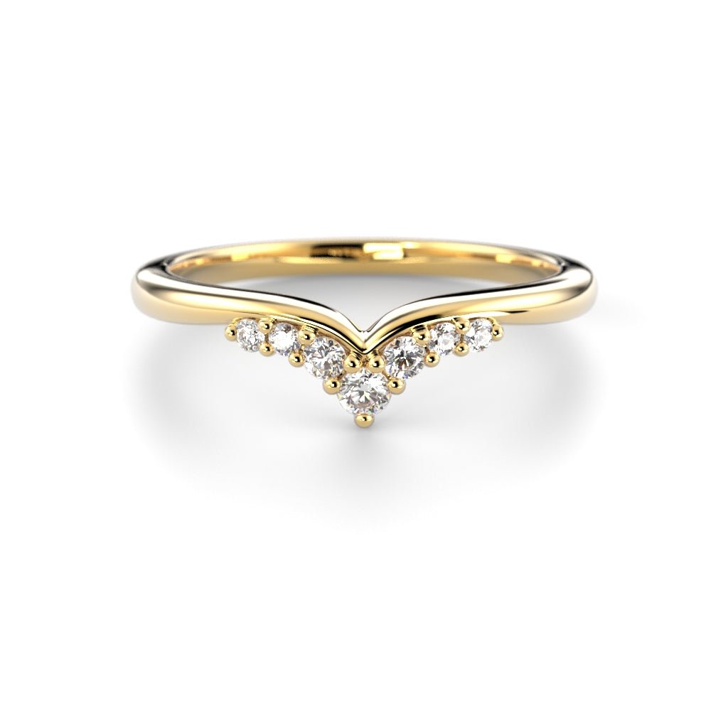 Festive Lilja Side 0,11 ct keltakulta