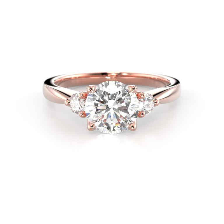 Festive Megan 1,14 ct timanttisormus 756-114 punakulta, etukuva